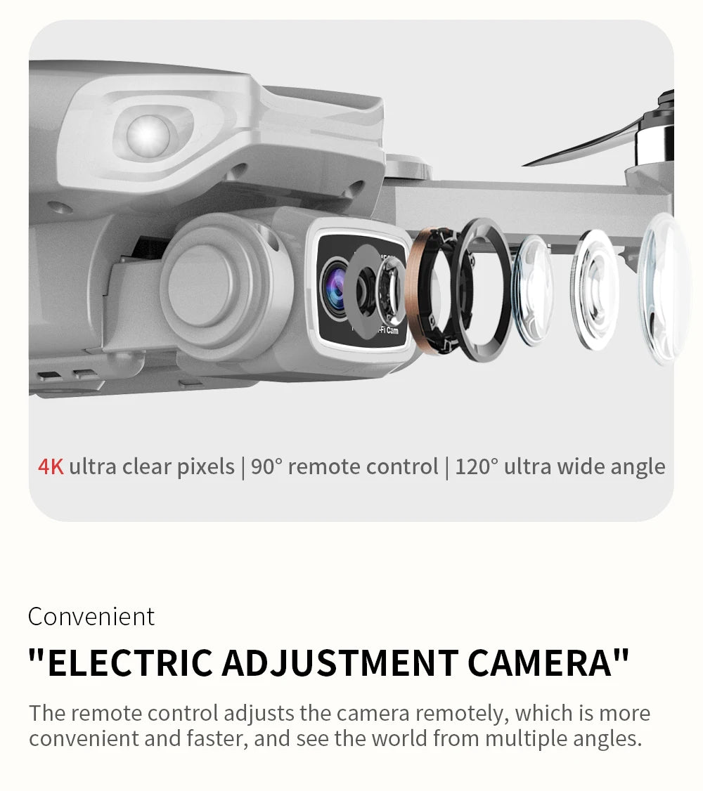 L900 Pro 4K GPS Drone – Dual Camera, Brushless Foldable Quadcopter