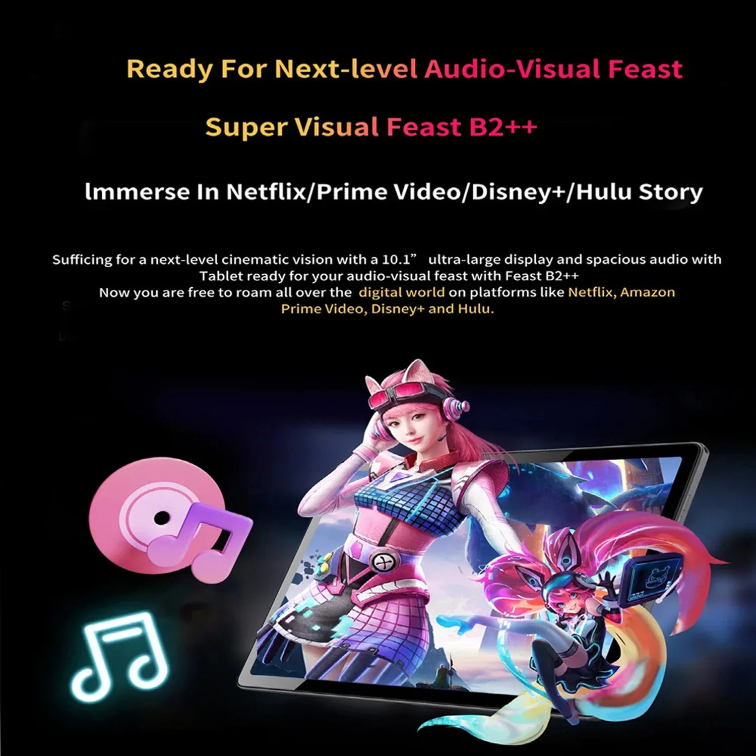 10.1" Android 13 Tablet – Octa-Core, Dual SIM, 4GB RAM, 64GB Storage