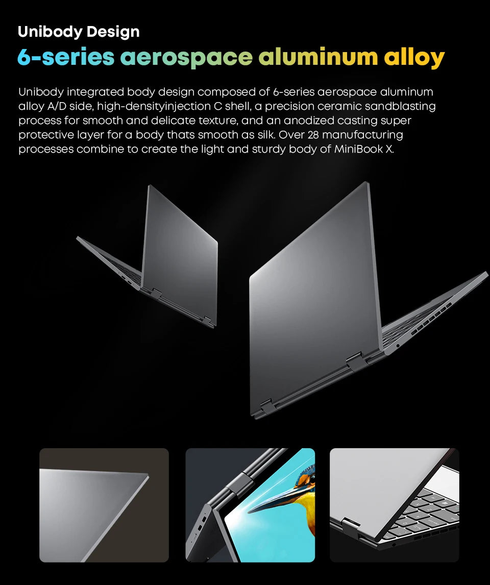 MiniBook X 2-in-1 Laptop Tablet