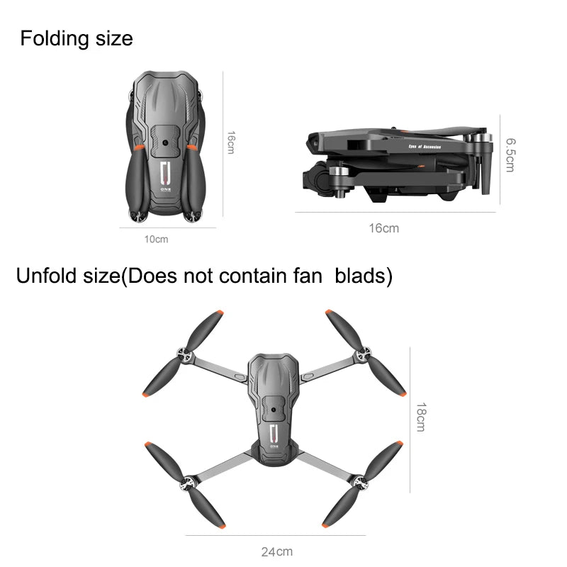 2024 D1 5G GPS Drone – 4K HD Camera & 360° Obstacle Avoidance Quadcopter