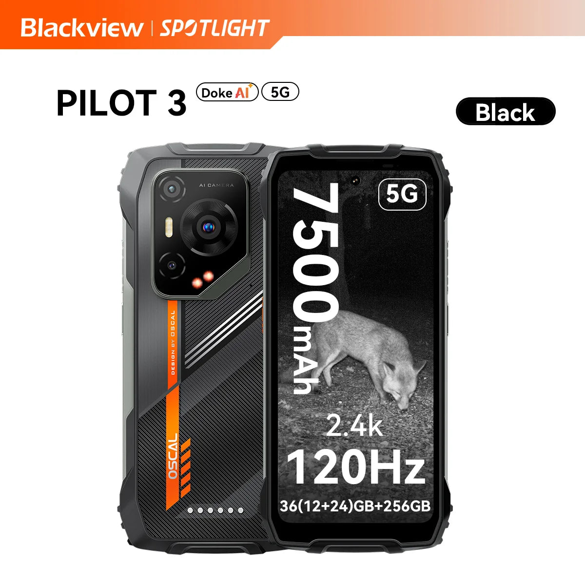Blackview OSCAL PILOT 3 5G Rugged Smartphone