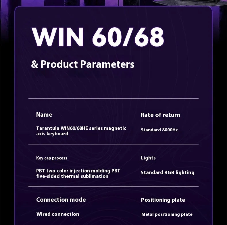 HE MAX Mechanical Gaming Keyboard