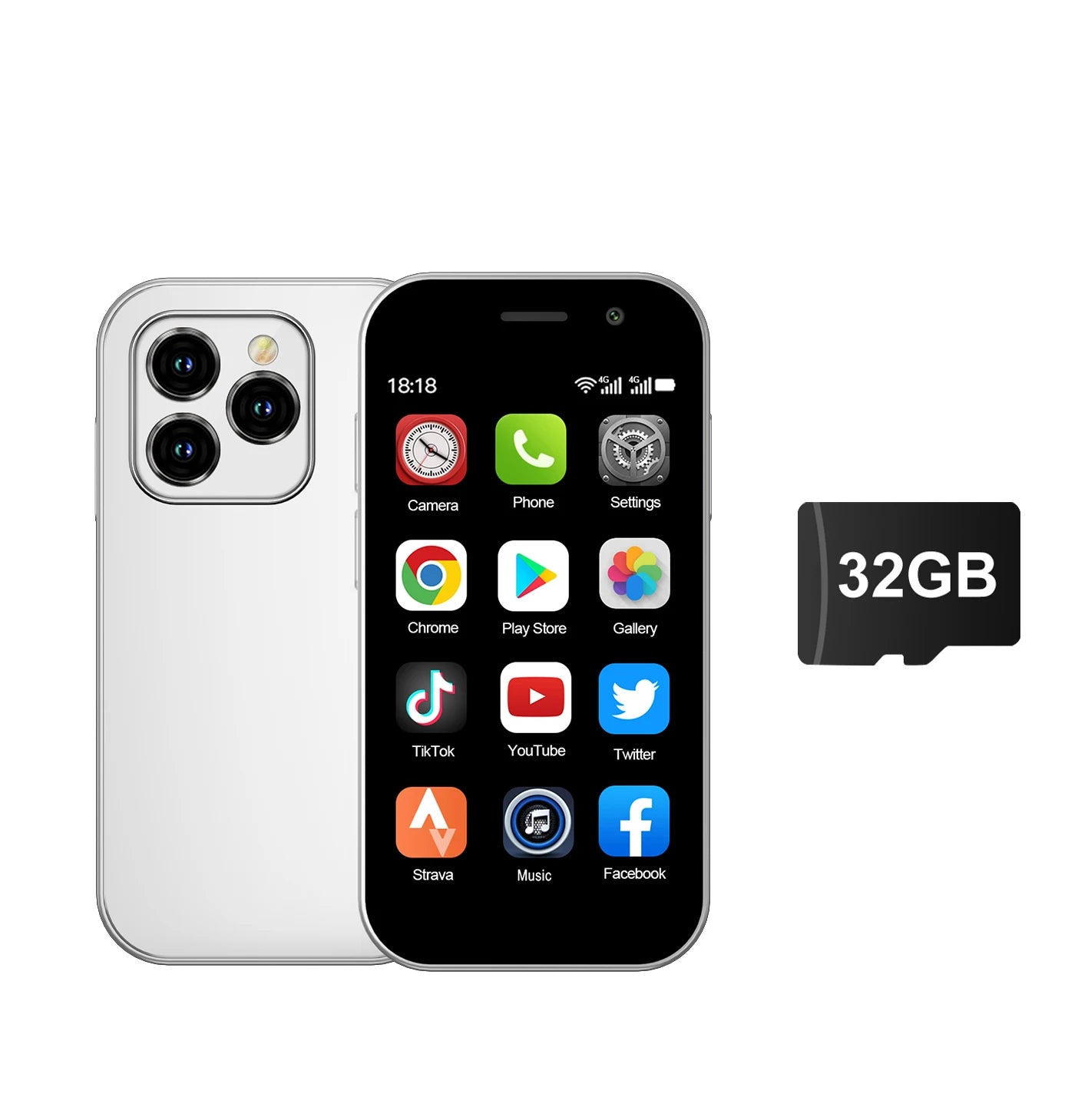 2024 SERVO KING8000 Mini 4G Smartphone