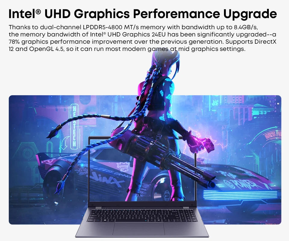 GemiBook Plus 15.6" Laptop