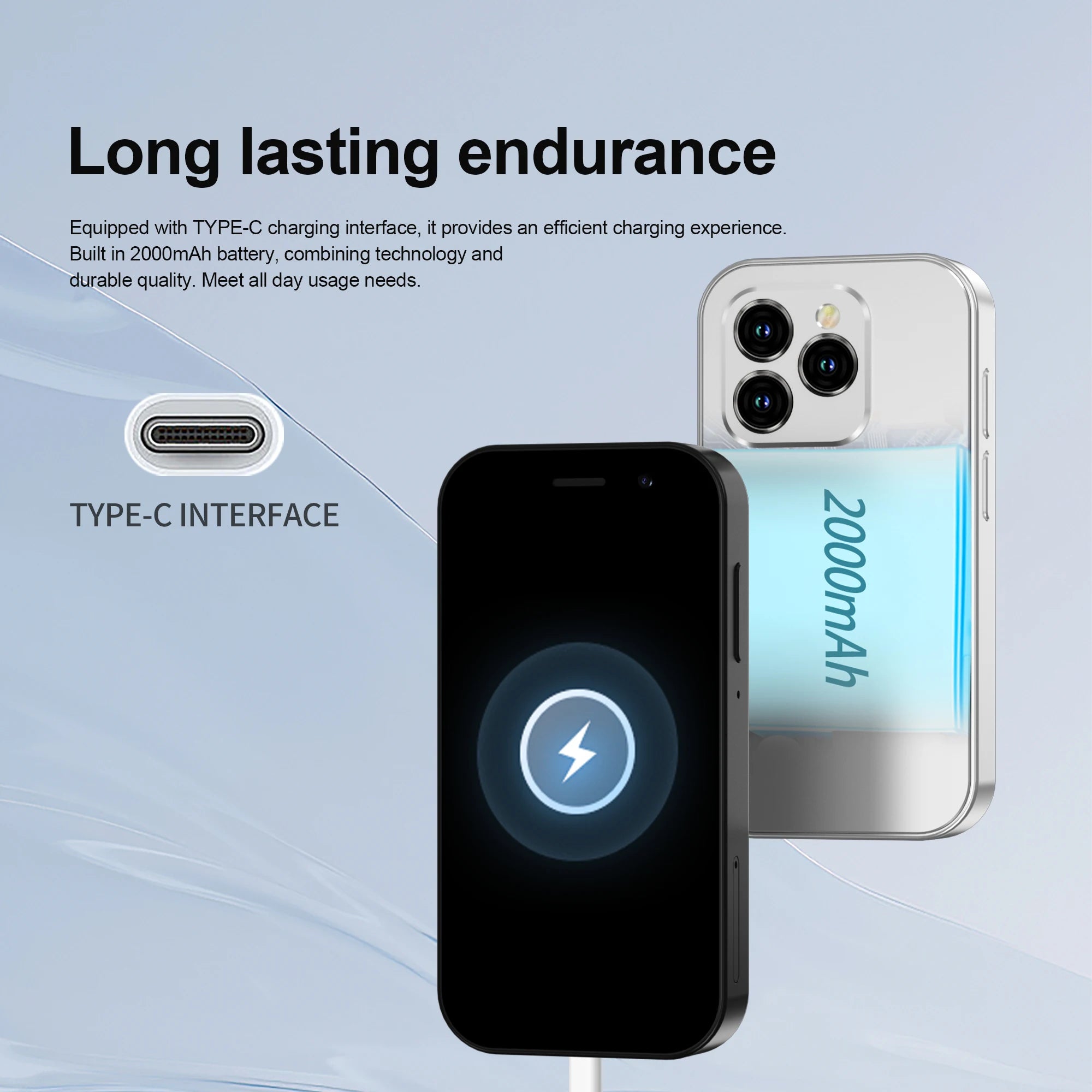 2024 SERVO KING8000 Mini 4G Smartphone