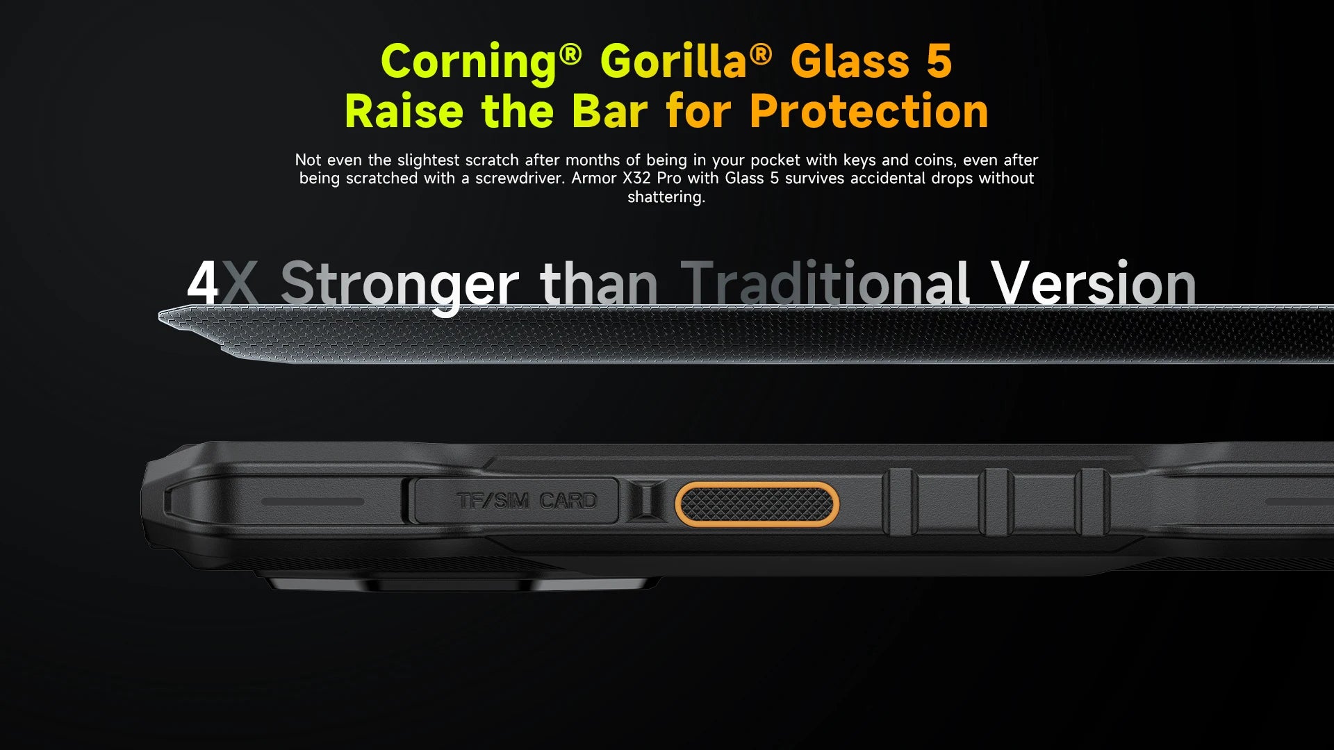 Armor X32 Pro 5G Rugged Android Phone