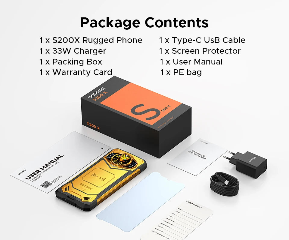 DOOGEE S200 X 5G Rugged Smartphone