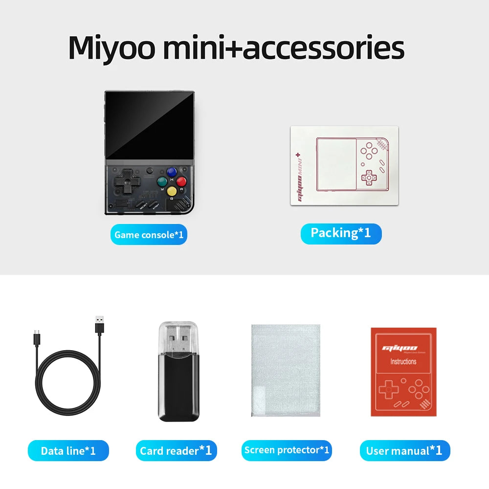 MIYOO Mini Plus V2 Retro Handheld Game Console