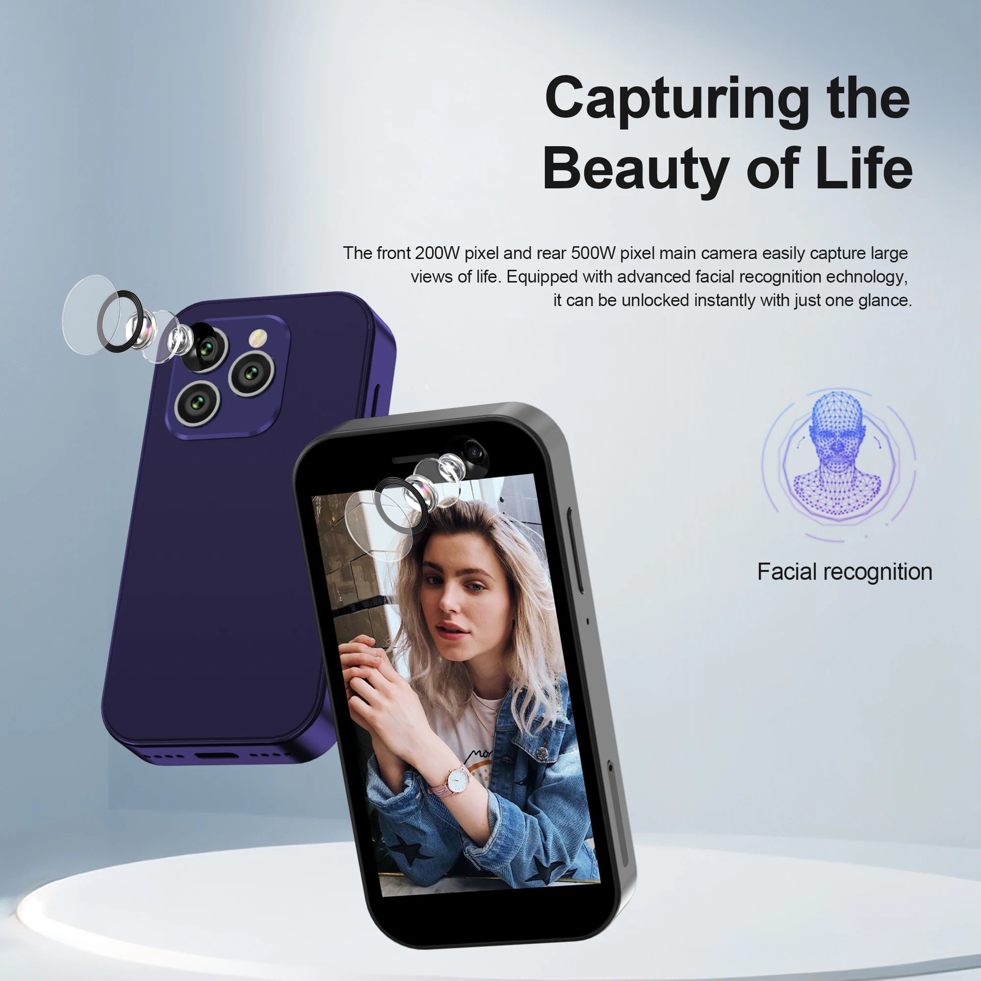 2024 SERVO KING8000 Mini 4G Smartphone