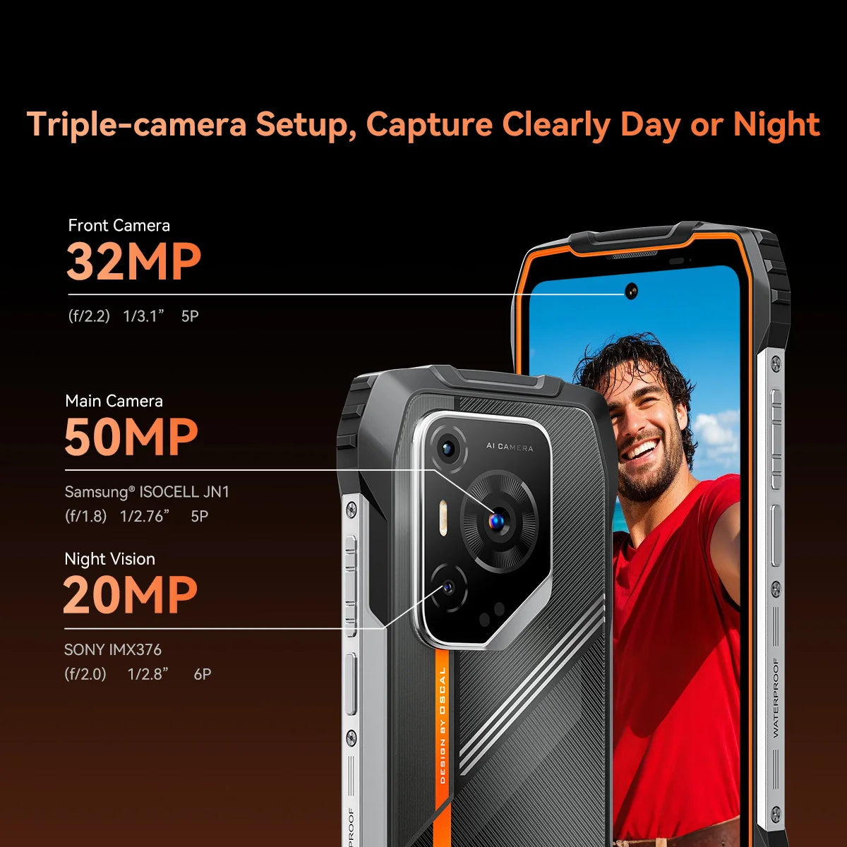 Blackview OSCAL PILOT 3 5G Rugged Smartphone