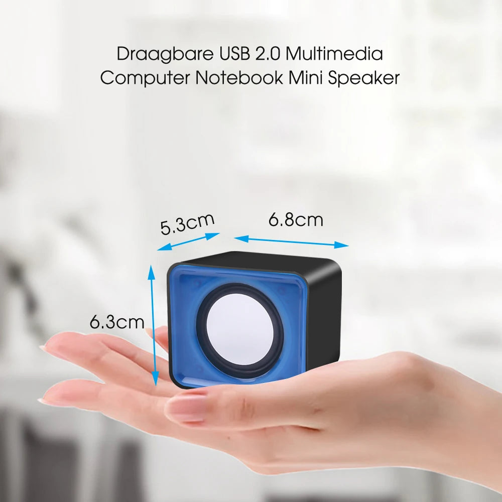 Mini PC Speaker Sound Box for Laptop & Desktop