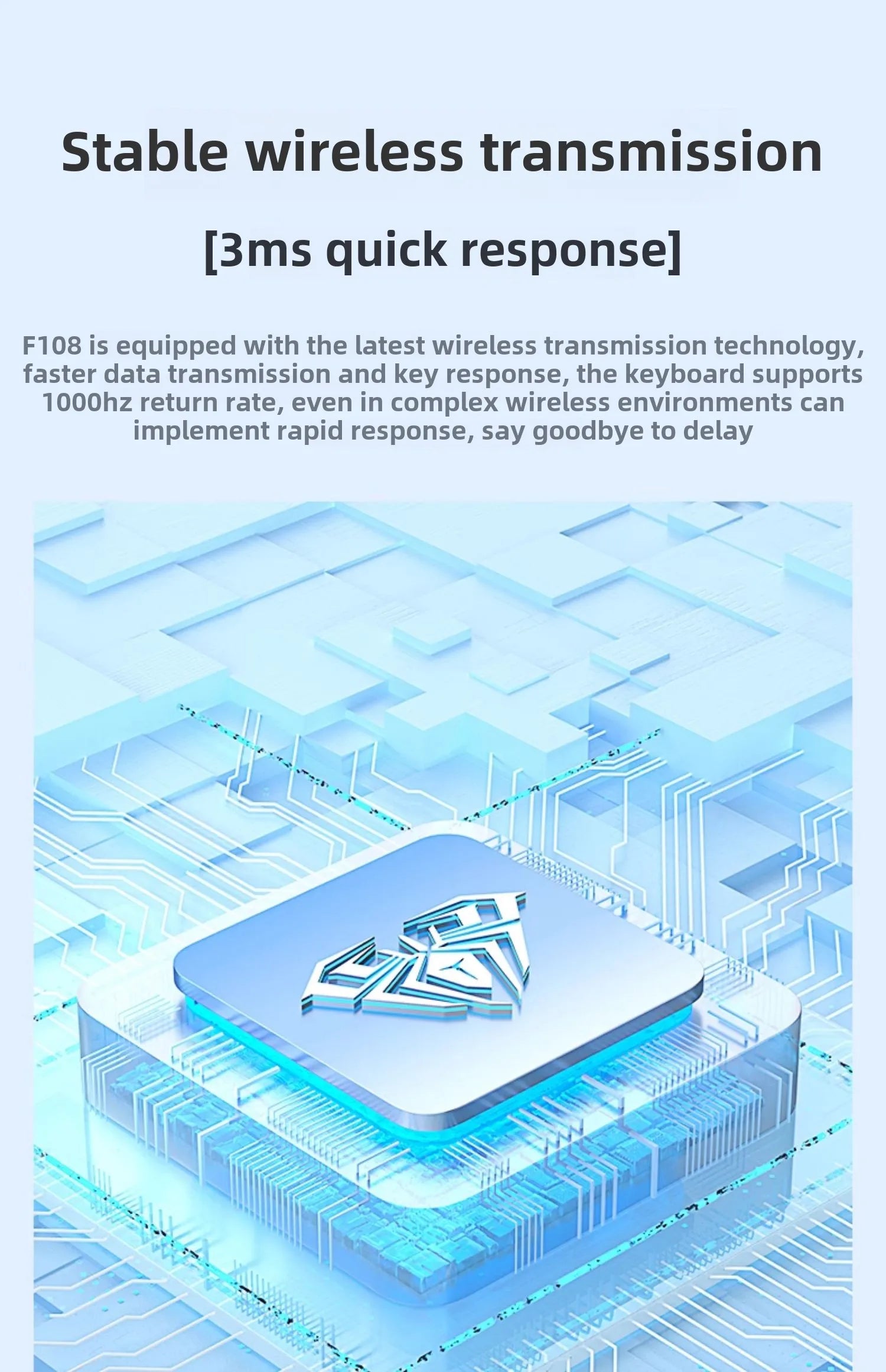 AULA F108/PRO Mechanical Gaming Keyboard – RGB Hot-Swappable Wireless Performance