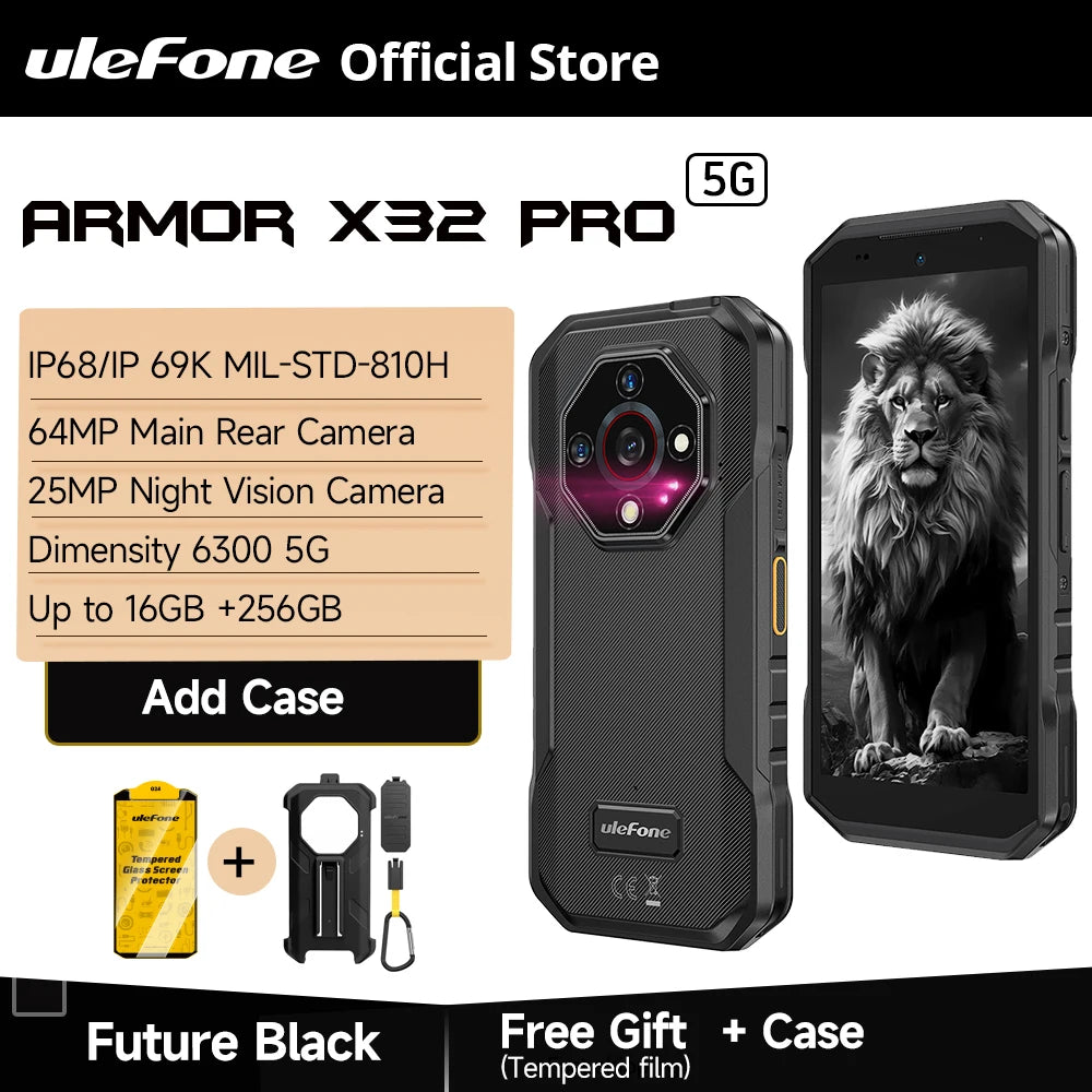 Armor X32 Pro 5G Rugged Android Phone