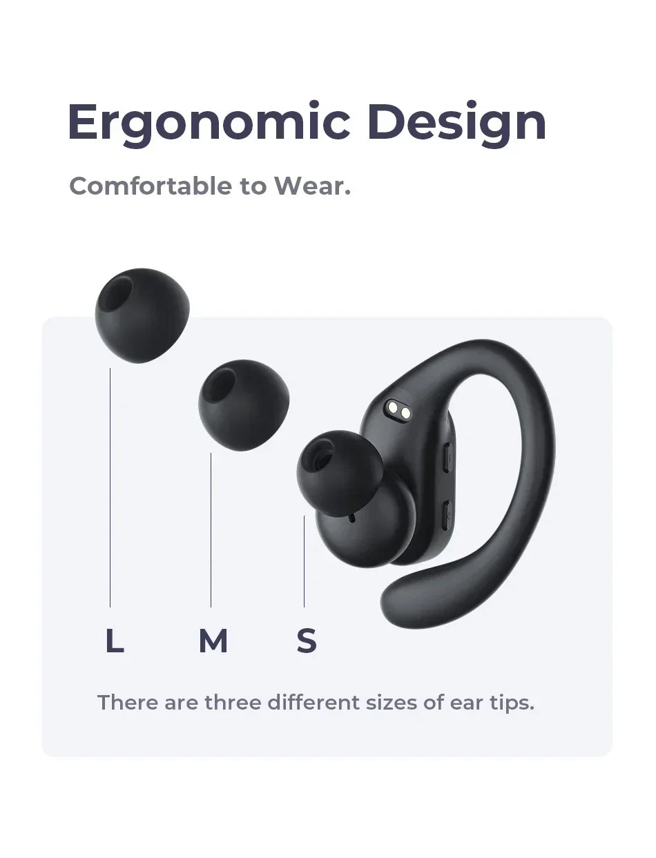 Original Thinkplus XT80 Wireless Headphones – Bluetooth 5.3 Sports Earbuds with Noise Reduction & Mic