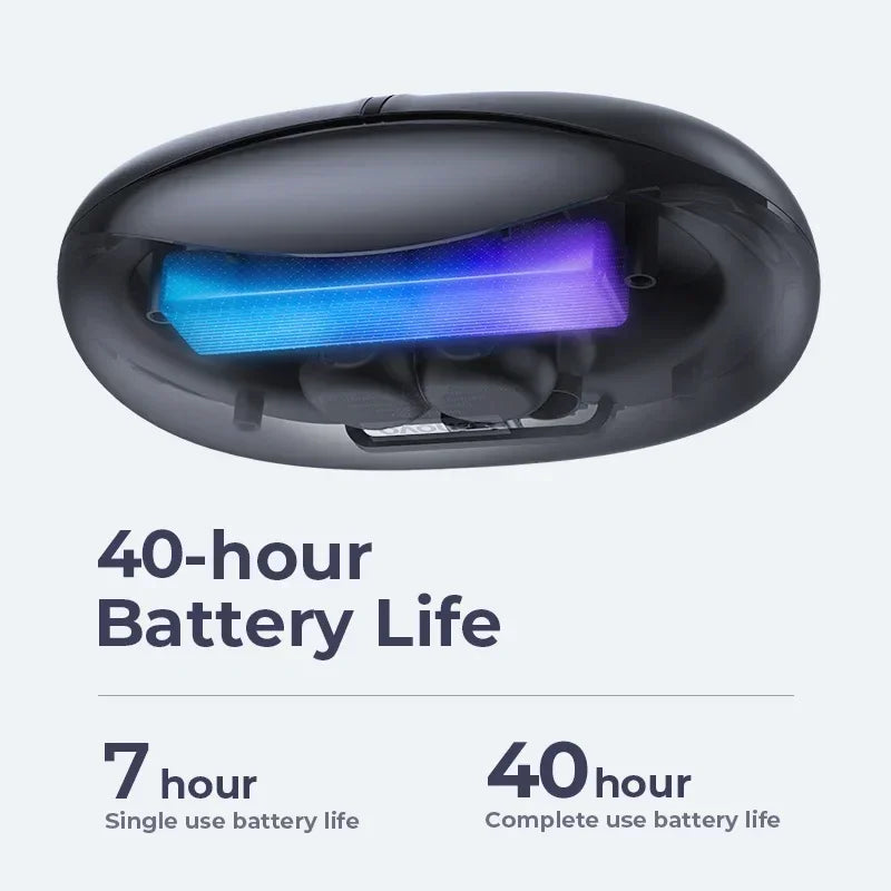 Original Thinkplus XT80 Wireless Headphones – Bluetooth 5.3 Sports Earbuds with Noise Reduction & Mic