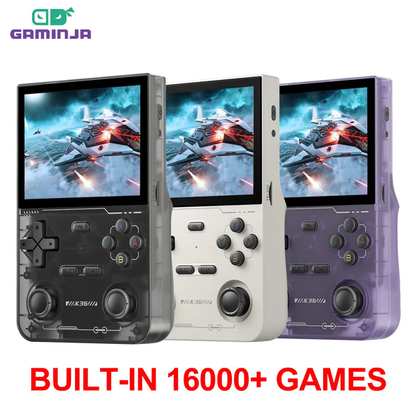 GAMINJA K36 3.5" Handheld Game Console 64GB