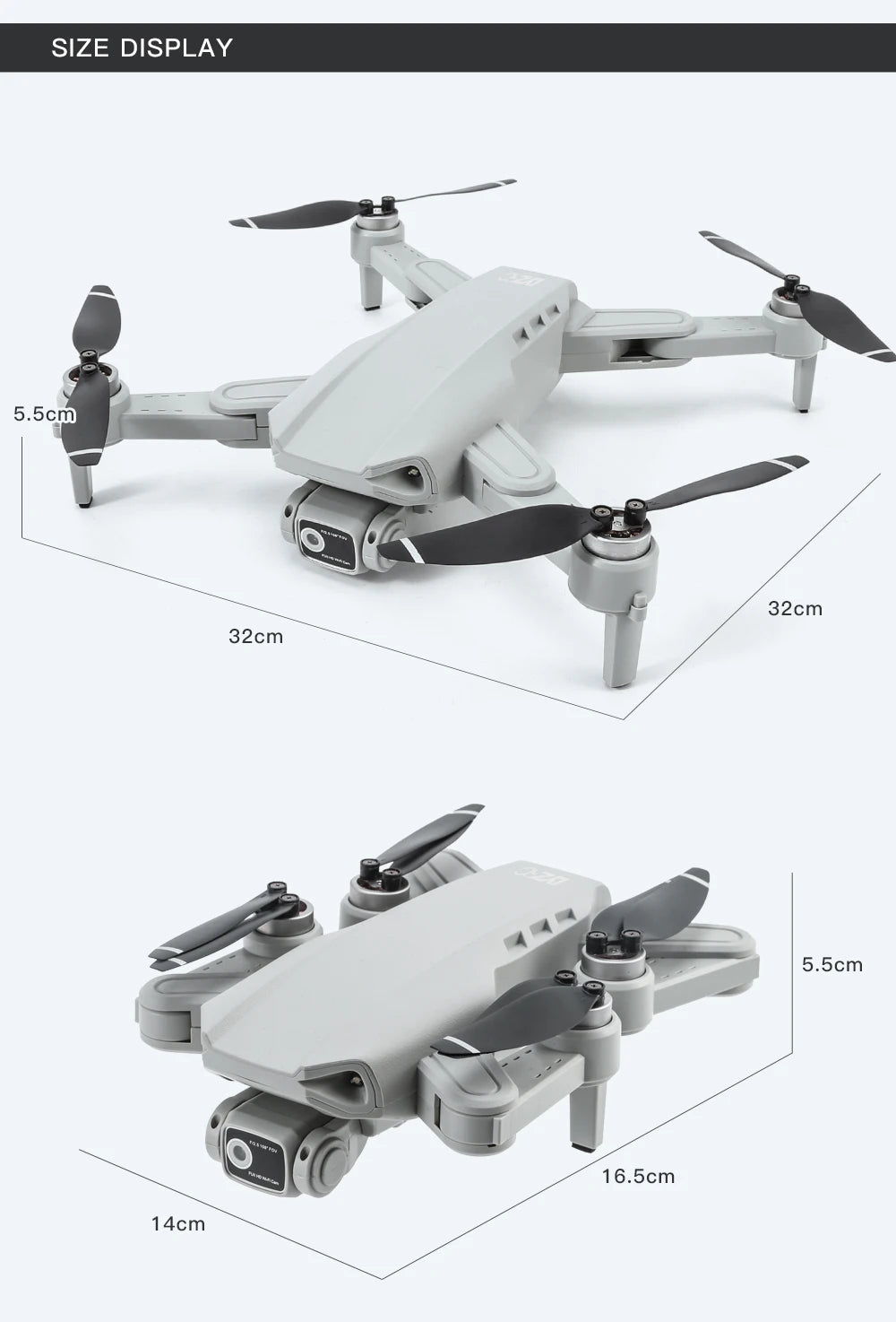 L900 Pro 4K GPS Drone – Dual Camera, Brushless Foldable Quadcopter