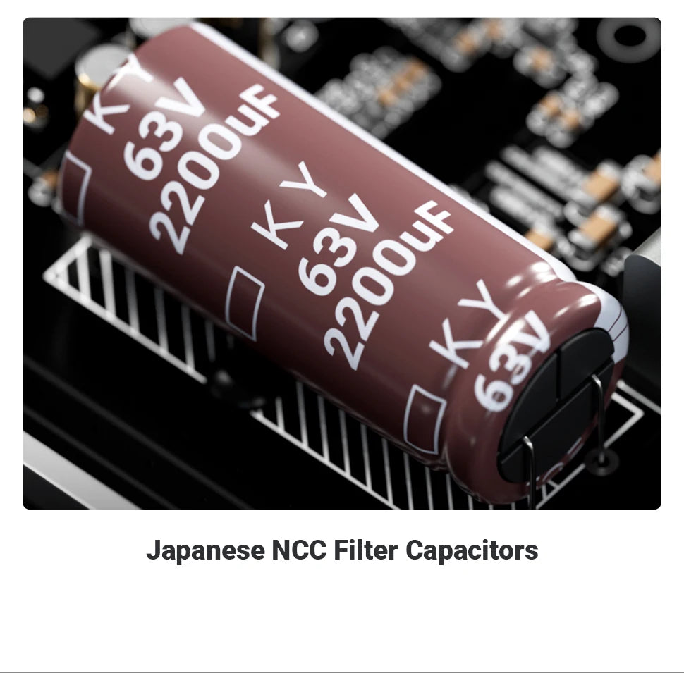 Fosi Audio V3 300W×2 Mini Stereo Power Amplifier