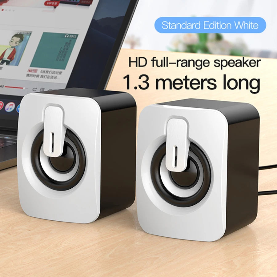 Mini PC Speaker Sound Box for Laptop & Desktop