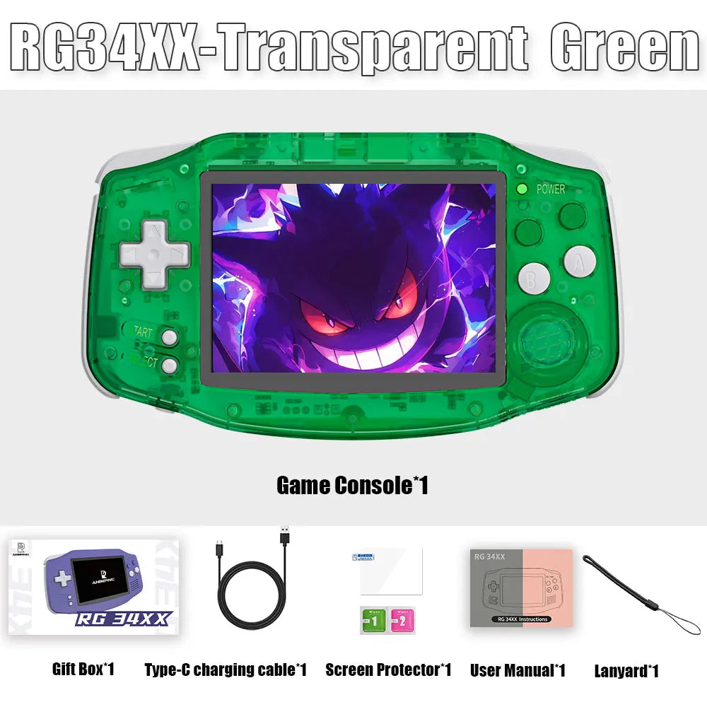 ANBERNIC RG34XX Retro Handheld Game Console