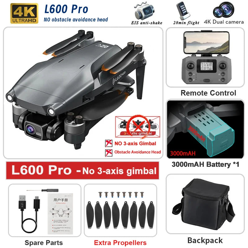 2025 L600 PRO MAX GPS Drone