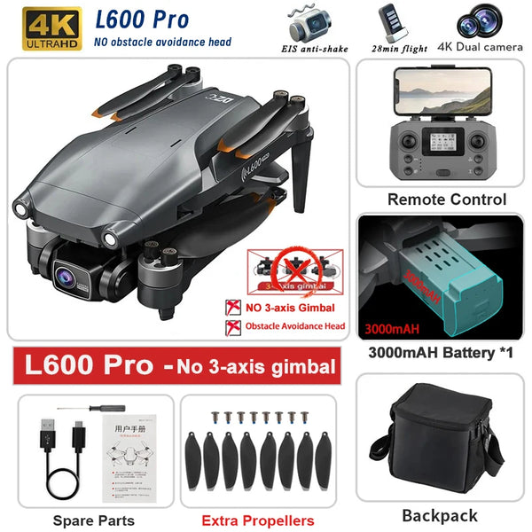 2025 L600 PRO MAX GPS Drone