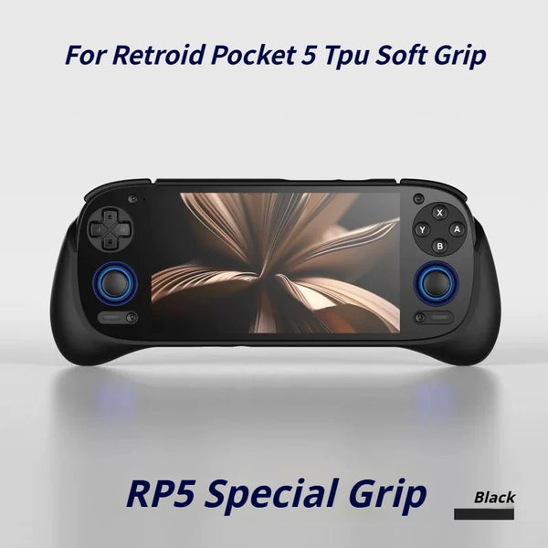 TPU Soft Grip Protective Case for Retroid Pocket 5 – Drop-Proof & Ergonomic Design