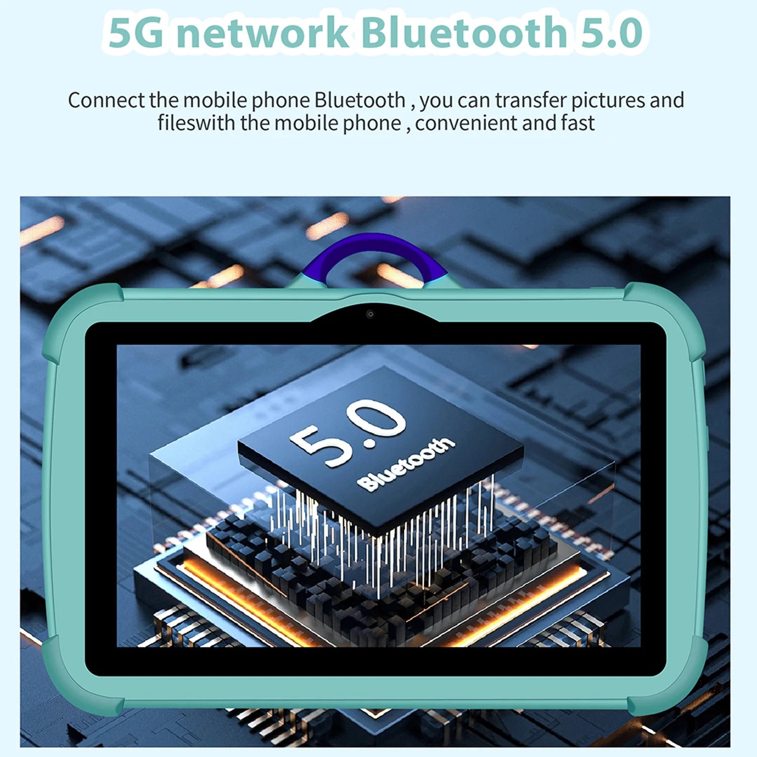 7" Kids Tablet Android 13 – Educational Learning Tablet for Children