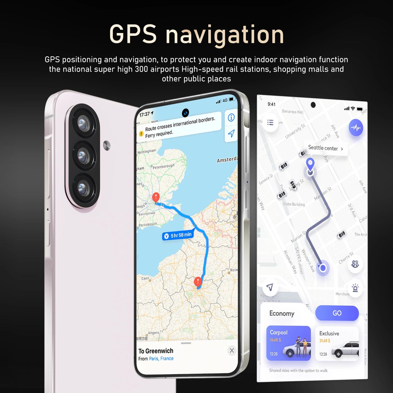 A56 Global Version Smartphone – 6.8" Android, 12GB RAM, 512GB Storage