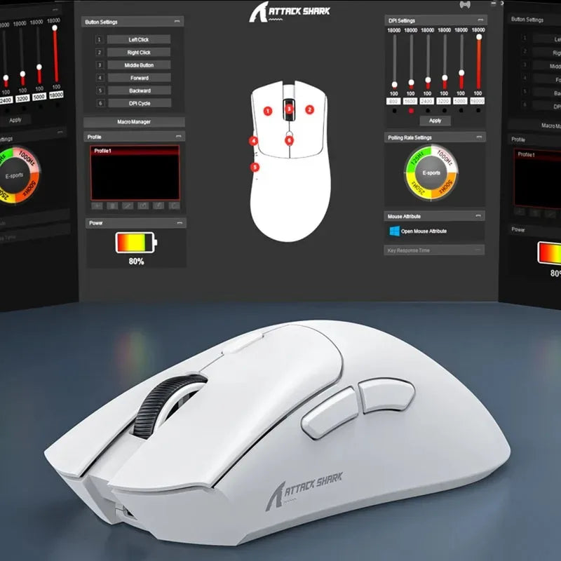 Attack Shark R1 Wireless Gaming Mouse