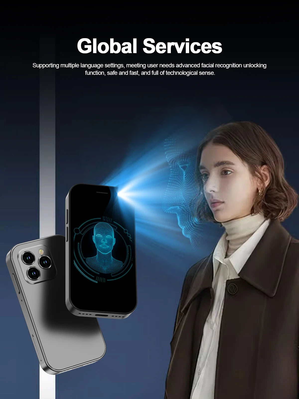 2024 SERVO KING8000 Mini 4G Smartphone