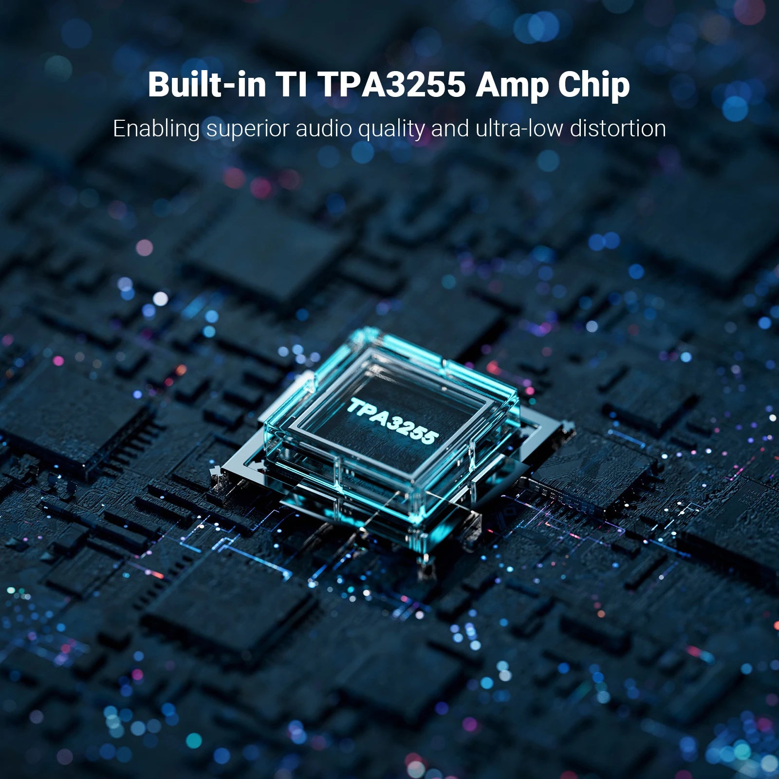 Fosi Audio V3 300W×2 Mini Stereo Power Amplifier