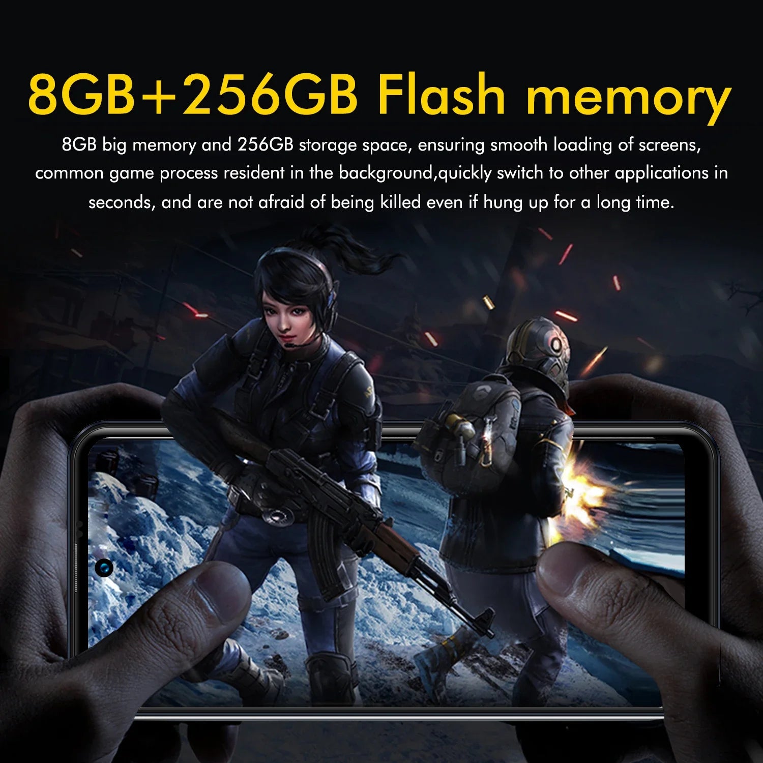 I16 Pro Max Smartphone – 6.8" Android, 12GB RAM, 512GB Storage