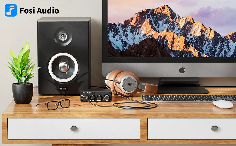 Fosi Audio Q4 Mini USB DAC & Headphone Amplifier