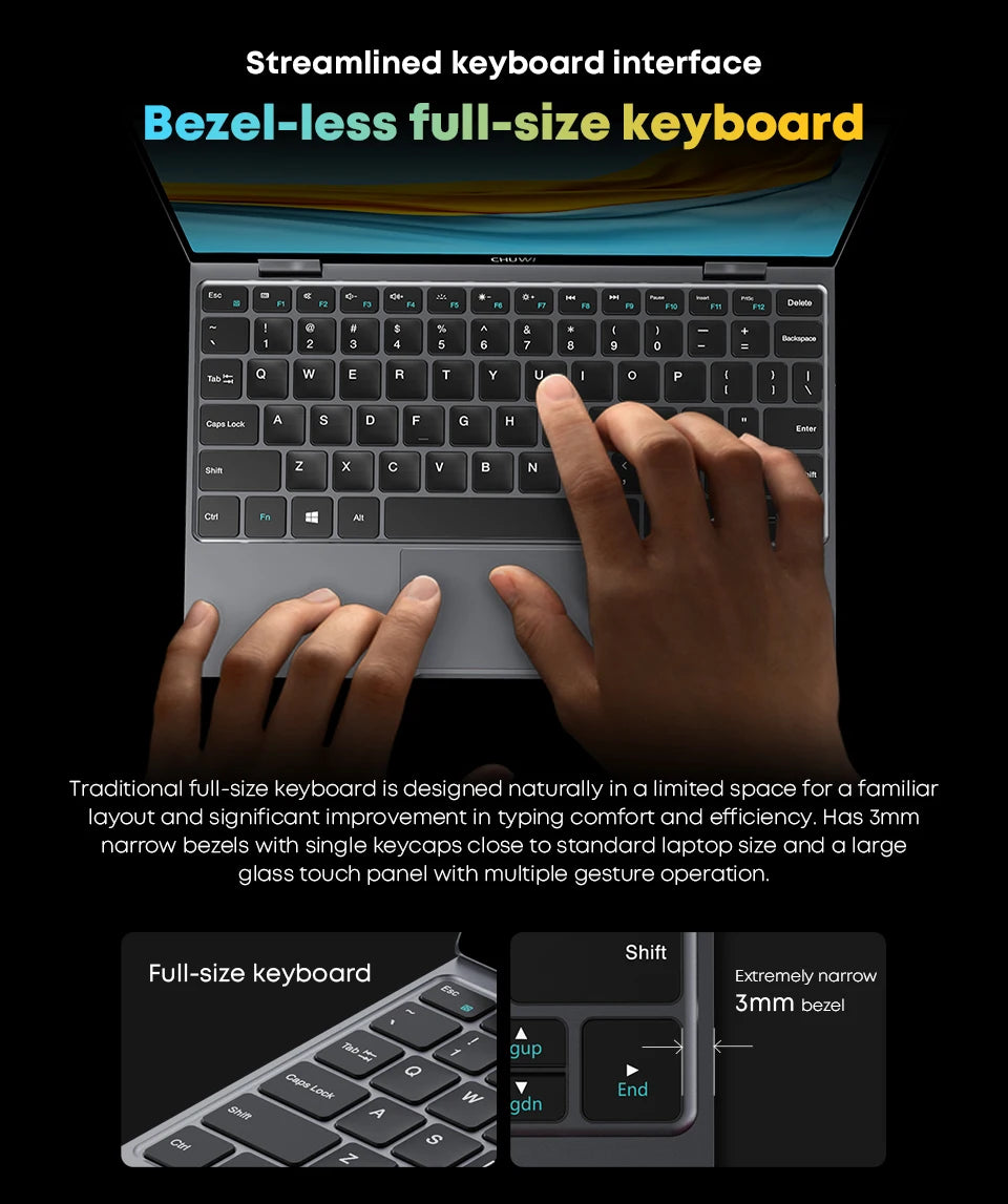 MiniBook X 2-in-1 Laptop Tablet