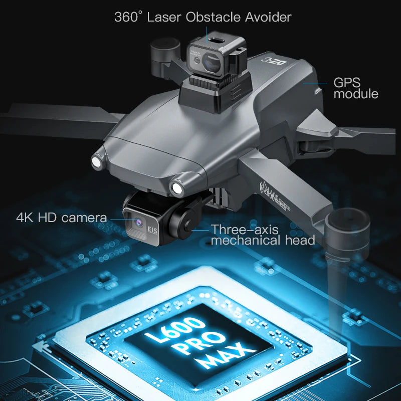 2025 L600 PRO MAX GPS Drone