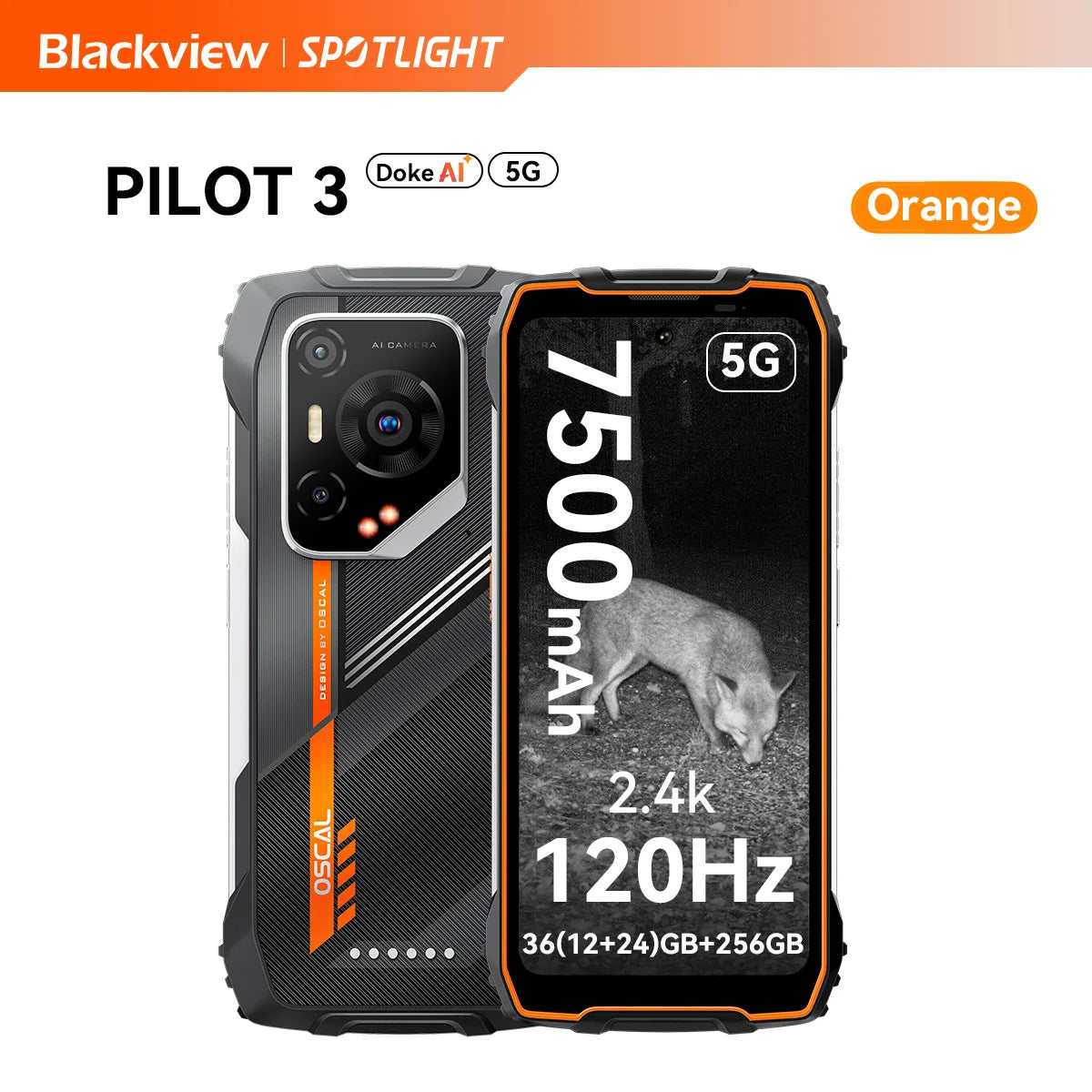 Blackview OSCAL PILOT 3 5G Rugged Smartphone