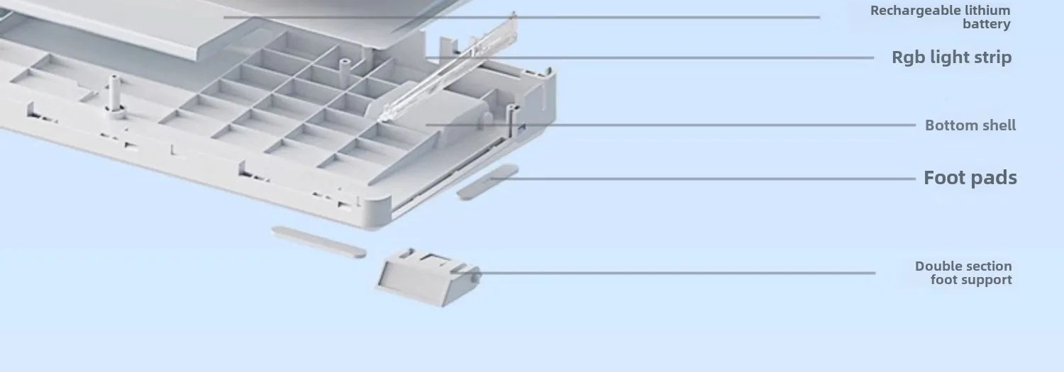 AULA F108/PRO Mechanical Gaming Keyboard – RGB Hot-Swappable Wireless Performance