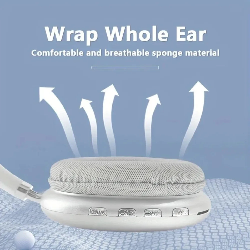 P9 Wireless Bluetooth Headphones with Mic & Noise Cancelling