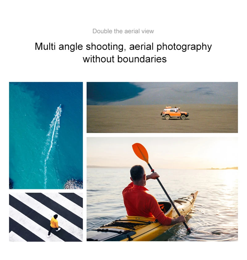 D16 Mini Drone – Dual Camera 8K HD, Obstacle Avoidance UAV