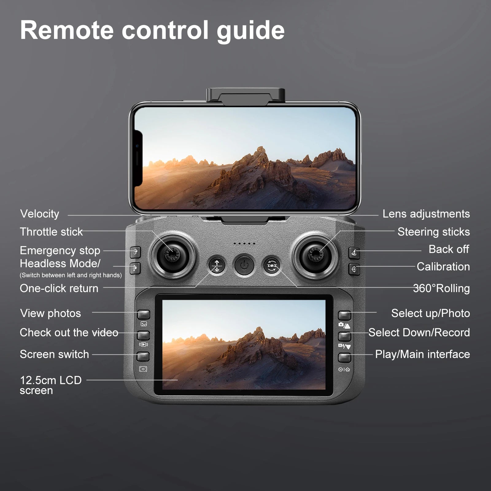 S156 RC Drone – 8K HD Dual Camera, 5G WiFi Quadcopter