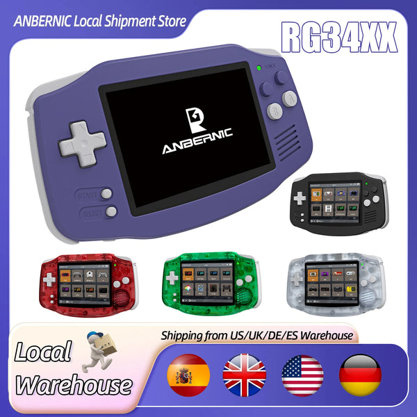ANBERNIC RG34XX Retro Handheld Game Console