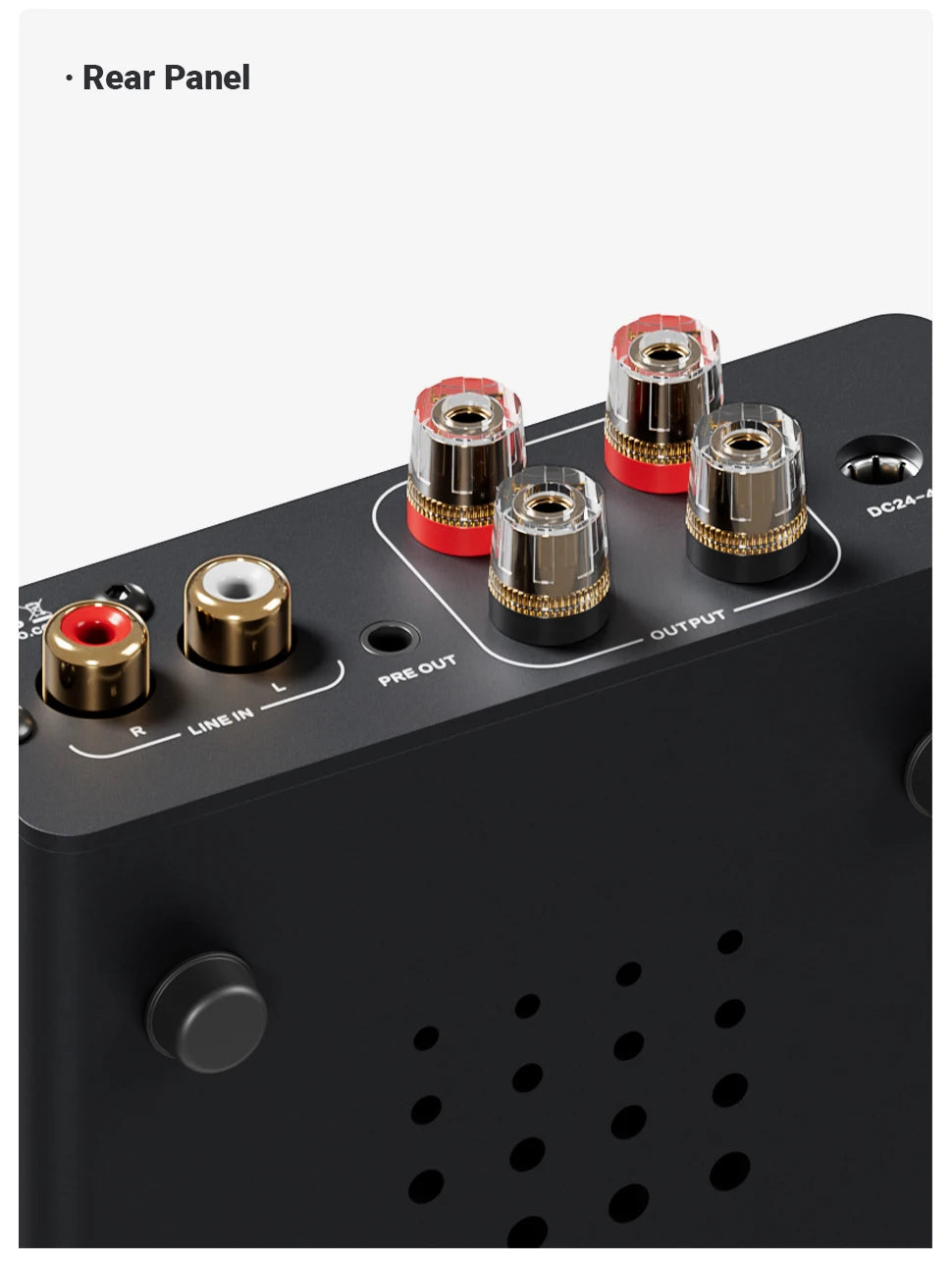 Fosi Audio V3 300W×2 Mini Stereo Power Amplifier