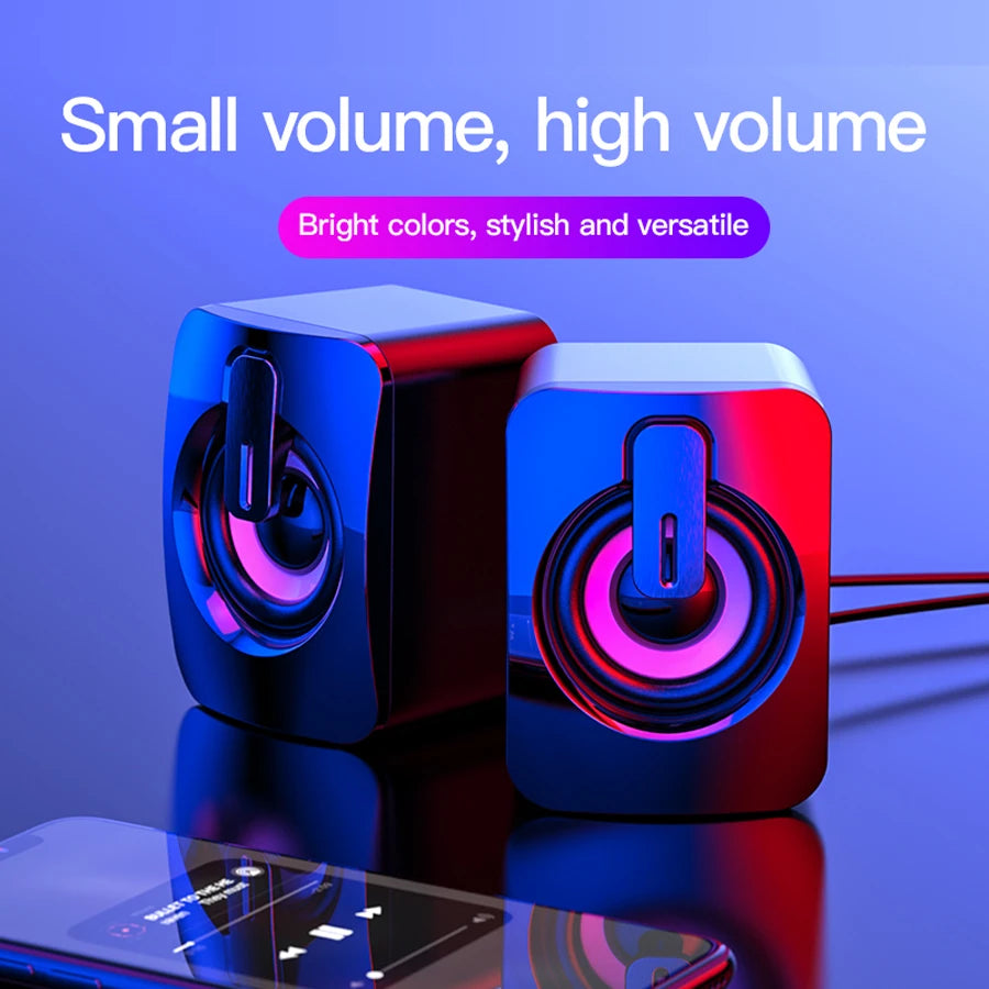 Mini PC Speaker Sound Box for Laptop & Desktop