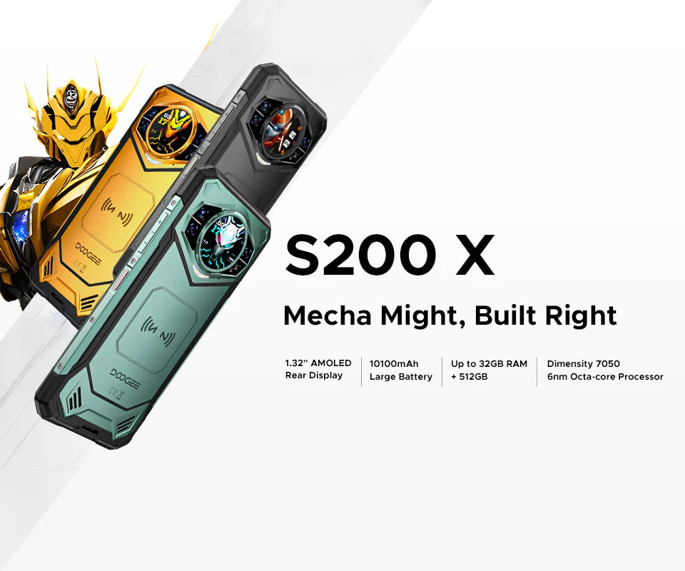 DOOGEE S200 X 5G Rugged Smartphone