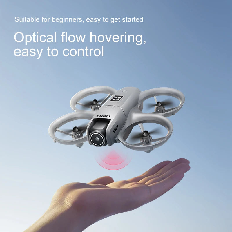 D16 Mini Drone – Dual Camera 8K HD, Obstacle Avoidance UAV