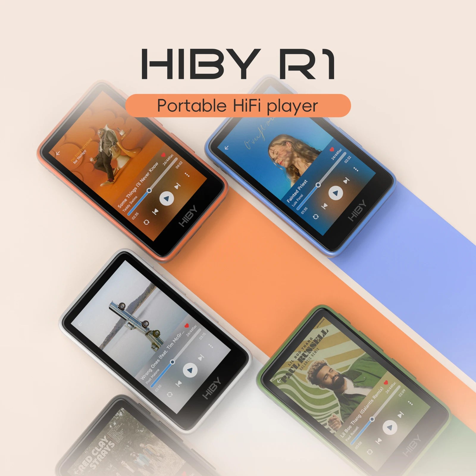 HiBy R1 Hi-Fi Music Player Bluetooth 5.1 & WiFi DAC
