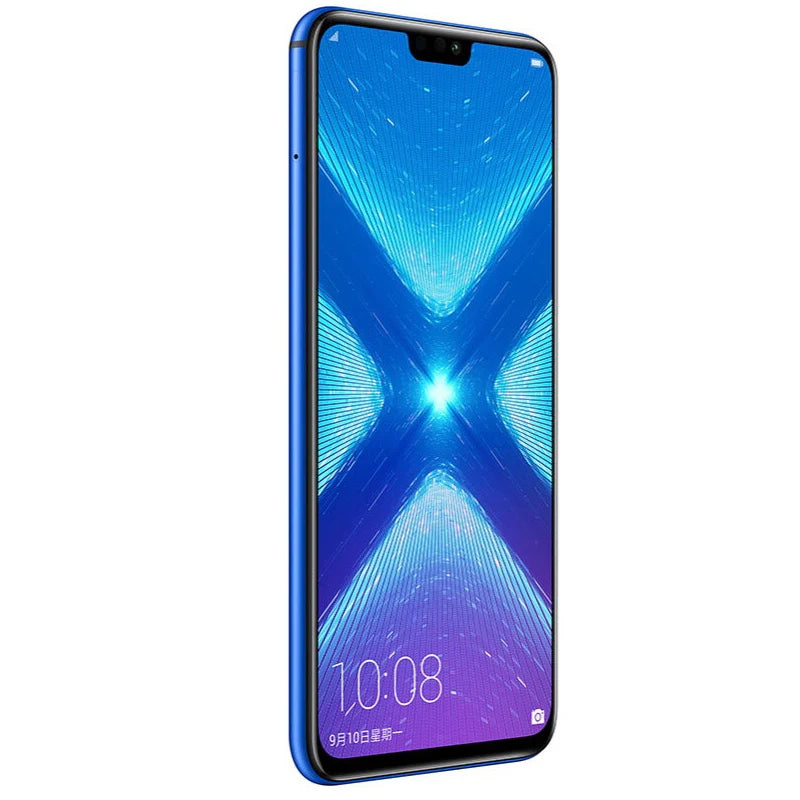 8X Smartphone – 6.5" Display, 20MP Camera, Fingerprint Sensor