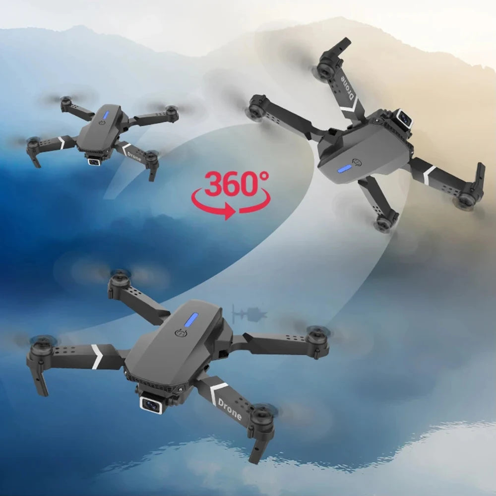 E88 4K HD Camera Foldable WiFi FPV RC Drone