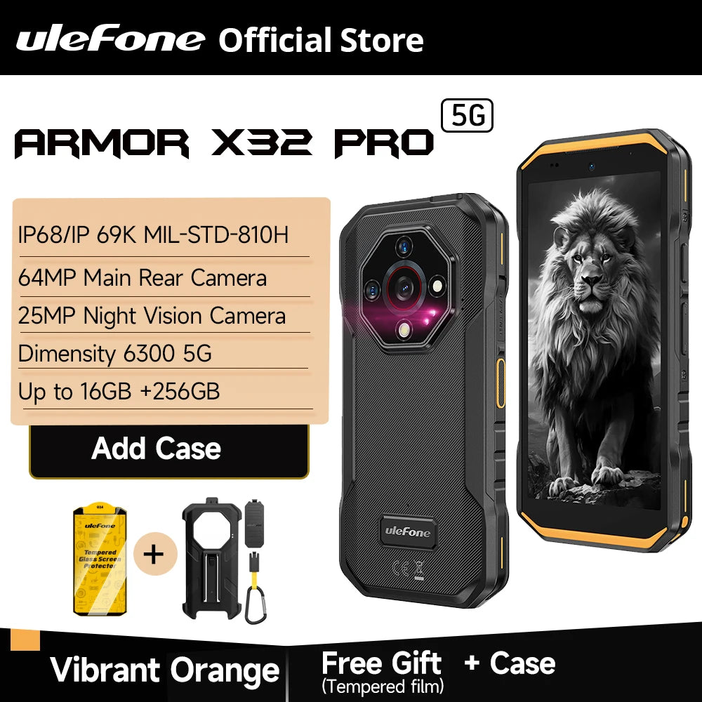 Armor X32 Pro 5G Rugged Android Phone